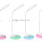 LED rainbow light gift lamp magic table light JK-848 Rechargeable DC5V flexible arm led color changing table lamp