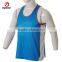 Topwise sublimation Summer style blue vest singlets gyms sports waistcoat