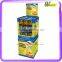 Supermarket Promotion Cardboard Stand Floor Dump Bin Display