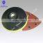 4''---7'' yellow and red round granite polishing pad