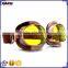 BJ-GT-013 fashionable popular Copper Yellow lens motorcycle googles glasses for Harley