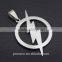 THE FLASH DC SUPER HERO Flash Lightning Logo Stainless Steel Chain necklaces pendants