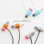Newest Magic Pencil Stereo Earphone with Microphone and volum control SM-IP24