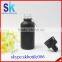 black frosted glass dropper bottle
