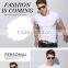 Short-sleeved T-shirt Summer Men's Round Neck Blank T-shirt Solid 100% Cotton Man T-shirts