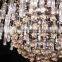 european style high quality flower shape chinese top coloured glass k9 crystal chandelier classic wall sconce