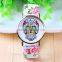 2015 hot sales fashion colourful watch Rose Flower Belt Spring Strap China Wholesale Ladied Fashion Watches Latest