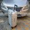 Professional aluminum trolley rooling make up beauty cosmetic case