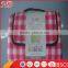 Rolling package outdoor plaid polyester mnaterial outdoor playing mat