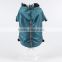 reflective stripe alarm dog raincoat dog waterproof coat