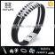 Top Sale Wholesale Genuine Silicone Bracelet Cool Men's Bracelet