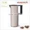 Patented 1000ml plastic thermo insulation vacuum coffee pitcher