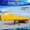 3 Axles 50ton utility side wall trailer,flat bed semi trailer with detachable side walls