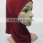 H311 plain small girl hijab,muslim scarf, can order all white