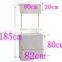 EZ fashion high quality and durable PVC exhibition promotion table