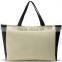 Large Canvas Shopping Bags with Sheep Pattern Handle Bags Reusable Portable Shoulder Bag