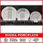 2016 poland popular design factory direct supply cheap price 18pcs round shape dinner set with full design