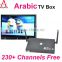 Allwinner A31S Android iptv arabic tv streaming box