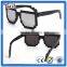 Hot sale mirror mosaic sunglasses/New fashion mosaic sunglasses/custom made sport mosaic sunglasses