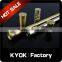 KYOK China made polished brass curtain rods 28mm, New design curtain rod accessories