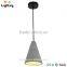 Concrete industrial pendant lighting Electric ceiling lamp for dinner room