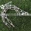 Alloy Double Loop Chain, Knotted Chain