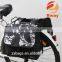 cycling 600D polyester bike double rear rack bag