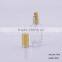 15ml retangular luxury perfume bottle, spray bottle glass packaging with metal cap