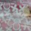 Top Quality Dress Flower Pattern Embroidery Cotton Lace Embroidery Fabric