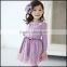Elegant new model girl dress and birthday dress for girl of 7 years old or party girl dress wholesale custom with factory price