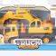 New arrival plastic friction excavator grab car for kids china wholesale