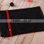 YIWU RODA 100%polyester embroidery black durable laundry bag