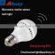 2016 shocking price 7w plastic LED bulb light motion sensor security light