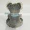 Wholesale custom grey suffed plush teddy bear