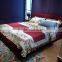 European style classical fabric bed