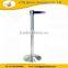 China high quality retractable belt stanchion queue management pole