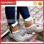 Open Knitted Girls Leg Warmers Boot Cuffs with Side zipper