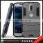 Samco Ultra Slim Hybrid Iron Man Mobile Phone Cover for Moto G4 Plus with Kickstand