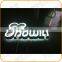 hot selling face lit and halo lit LED acrylic sign