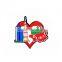 Cheap custom 2d/3d rubber fridge magnets for promotion