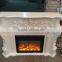 French Style Decorative Electric Fireplace and Mantel