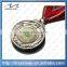 commemorative old color 3D custom antique brass sport medal