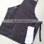 high quality barista canvas cross back apron with usefule pockets