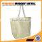 beautiful shoulder bag with polyester paper straw bags cotton handle for ladies