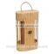 Trade assurance FSC&SA8000 Custom new product packaging wooden wine box