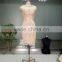 ASAM-03 Appliques Beaded Sheer Scoop Neck Cap Sleeves Knee length Zipper Back Lace Mother of the Bride Dresses