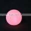 LED color changing ball light Creative Flashing light colorful plastic lamp for holiday