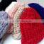 Top Sale Winter Thick Yarn Crocheted Cap