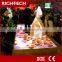 Richtech triple size version interactive dance floor as wedding decorations