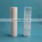 Natural organic lip balm tube, plastic clear lipstick container, 10ml lip balm case